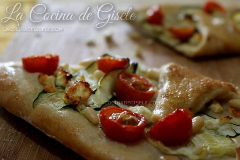 Receta Pizza Corona De Vegetales LA COCINA DE GISELE