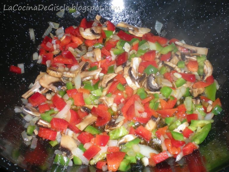Risotto de tomate con gambas (Camarones) LA COCINA DE GISELE