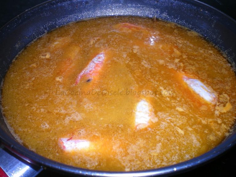 Risotto de tomate con gambas (Camarones) LA COCINA DE GISELE