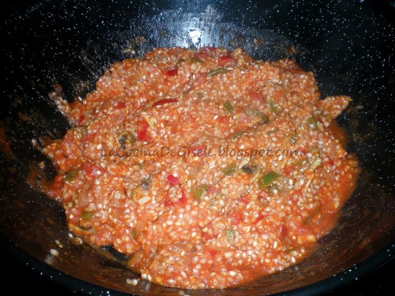 Risotto de tomate con gambas (Camarones) LA COCINA DE GISELE