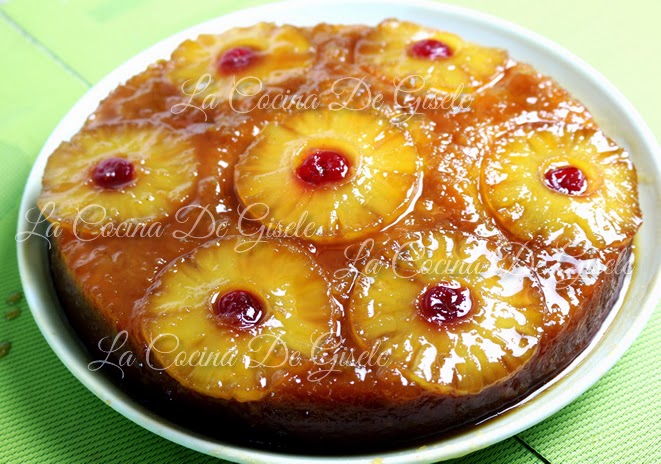 Torta de Piña Volteada | La Cocina de Gisele