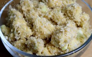 coliflor empanizado para nuggets